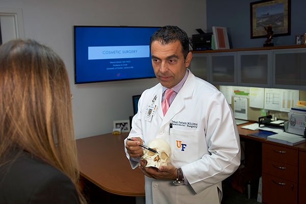 University of Florida oral and maxillofacial surgeons and residents at UF Health Jacksonville